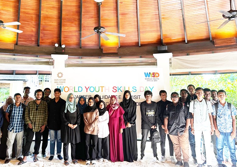 SUN SIYAM IRU FUSHI CELEBRATES WORLD YOUTH SKILLS DAY,