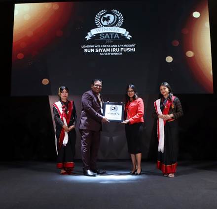 Sun Siyam Iru Fushi Wins SATA Leading Wellness & Spa Award