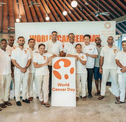 Sun Siyam Iru Fushi World Cancer Day
