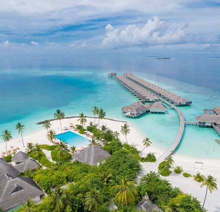 Aerial Sun Siyam Iru Veli Eid