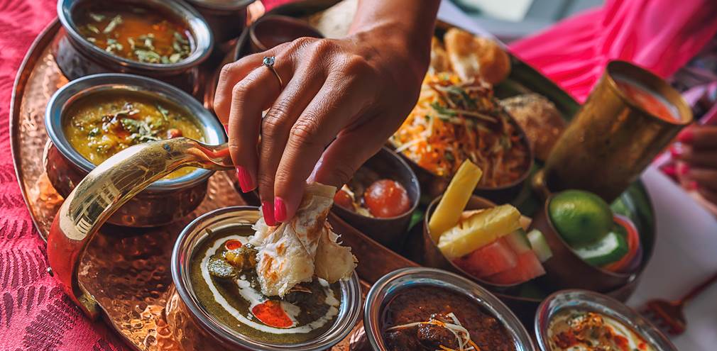 Indian food in Maldives Resort