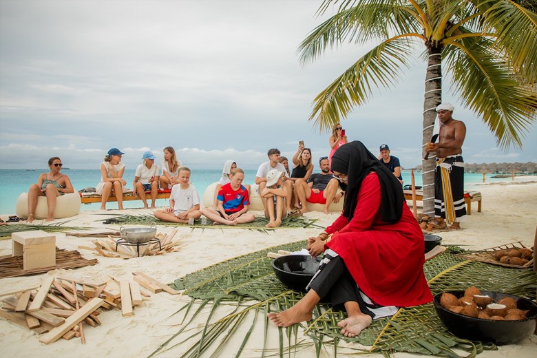 Coconut Oil Making at Sun Siyam Iru Veli