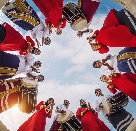 Boduberu Show at Sun Siyam Vilu Reef, Maldives