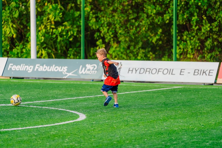Kids football camp