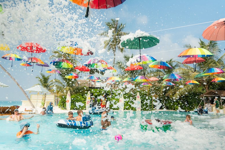 Pool Parties at Iru Veli