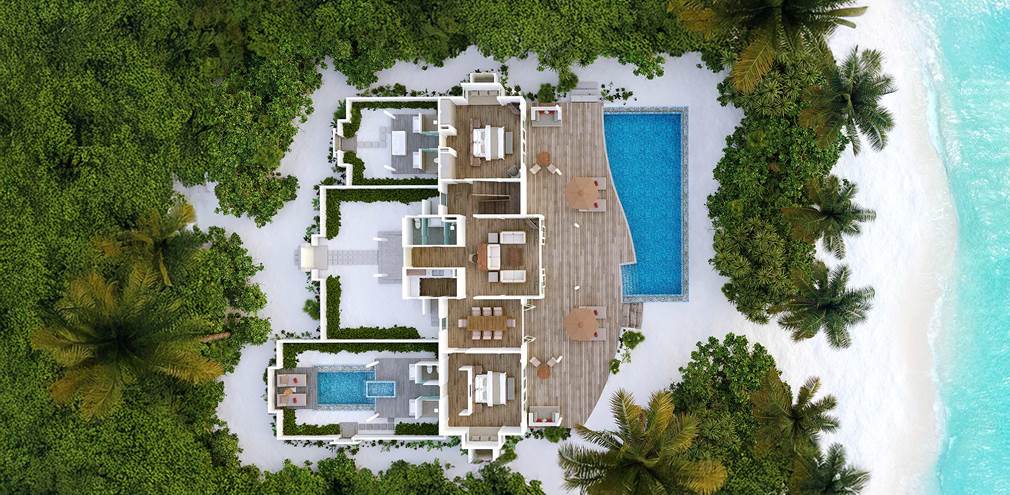 Four Bedroom Grand Beach House Ground Floor