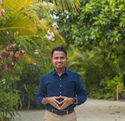 L D Manager at Sun Siyam Iru veli