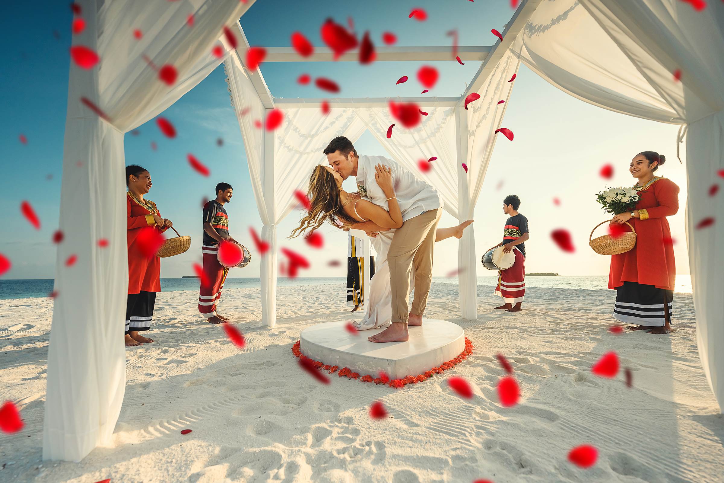 wedding at Sun Siyam Vilu Reef