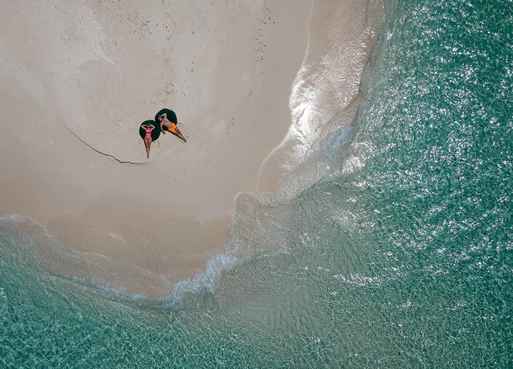 Couple at Sand bank