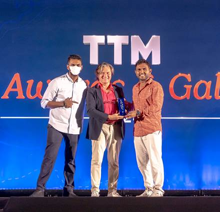 TTM Ahmed Naufal Group Director Of S&M, Adam Afsan Director Of S&M At Siyam World