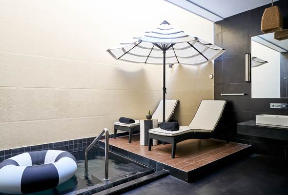 Garden Pavilion with Pool - Plunge Pool