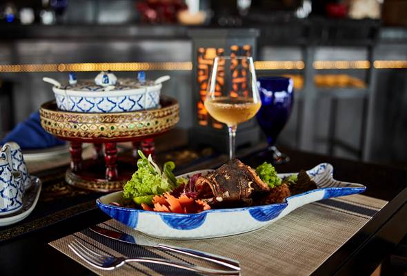 Thai food at Sun Siyam Olhuveli