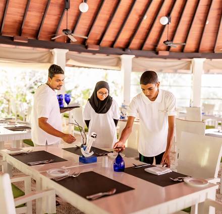 Velidhoo Student Internship at Sun Siyam Iru Fushi