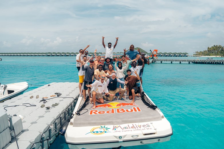 redbull event at Siyam world Maldives