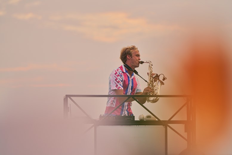 Sunset Saxophone