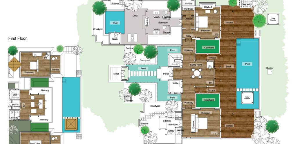 Floor Plan Iru Fushi Celebrity Retreat