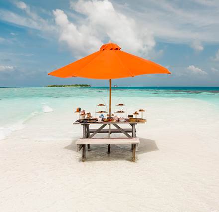Lagoon Breakfast Sun Siyam Vilu Reef