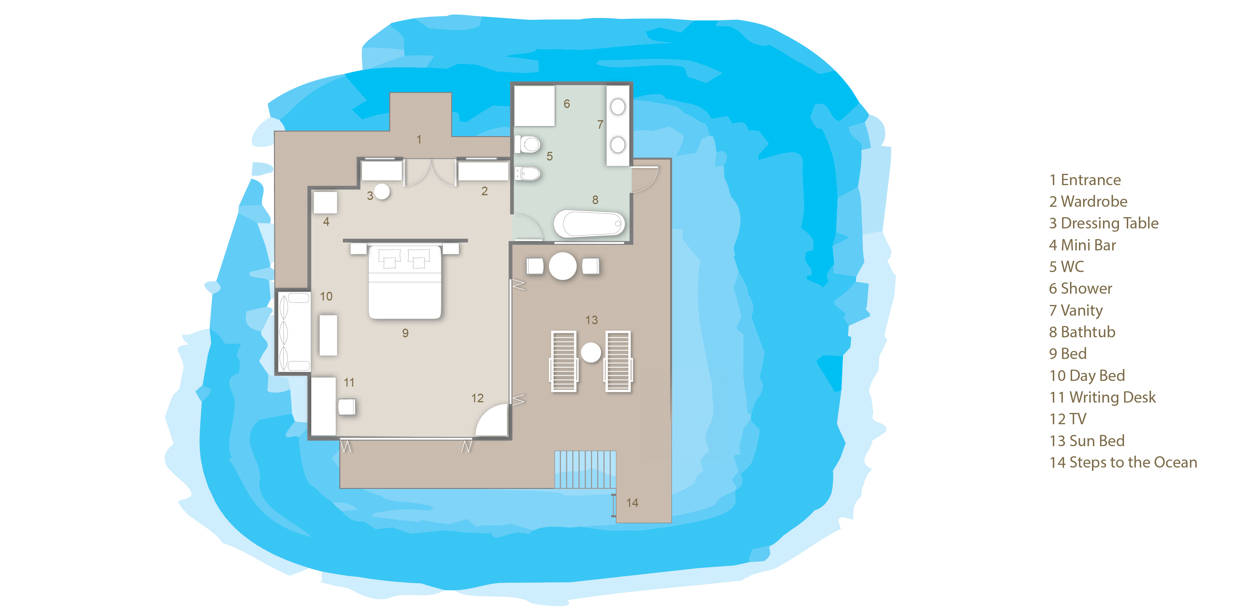 4 Reef Villa 01 No Jacuzzi