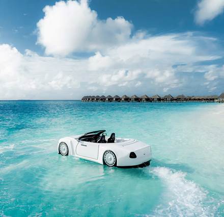 Jet Car At Sun Siyam Vilu Reef, Maldives